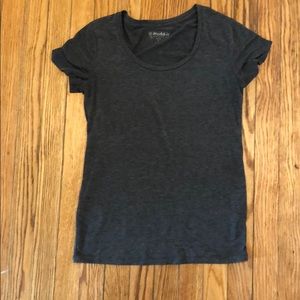 Soft gray tee